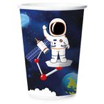 Copo Papel 180 Ml Espacial 12 Unidades - Regina - Rizzo Embalagens