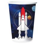 Copo Papel 180 Ml Espacial 12 Unidades - Regina - Rizzo Embalagens