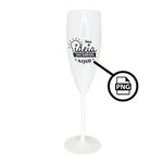 Taça de Champanhe Personalizável - Branco - 1 unidade - Rizzo