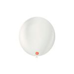 Balão Profissional Premium Uniq 9''23cm - Branco Absoluto - 25 unidades - Balões São Roque - Rizzo