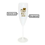 Taça de Champanhe Aliança do Casal - Branco - 1 unidade - Rizzo