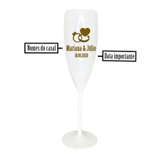 Taça de Champanhe Aliança do Casal - Branco - 1 unidade - Magazine 25