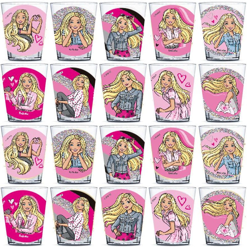 Copinho para Doces 40ml Festa Barbie - 20 unidades - Rizzo Embalagens