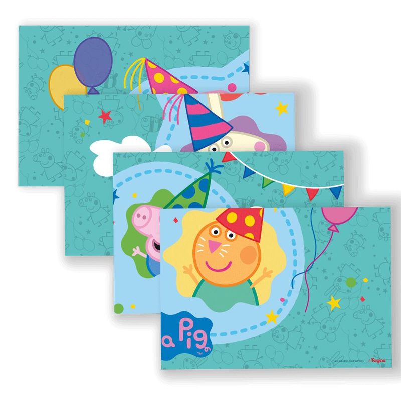 Painel Decorativo 126x88cm - Peppa Pig Clássica - 01unidade - Regina - Rizzo Embalagens