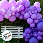 Balão Profissional Premium Uniq 11''27cm - Roxo Purple - 25 unidades - Balões São Roque - Rizzo