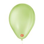 Balão de Festa 6,5" Basic - Verde Claro - 50 Unidades - Balões São Roque - magazine 25