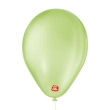 Balão de Festa 6,5" Basic - Verde Claro - 50 Unidades - Balões São Roque - magazine 25