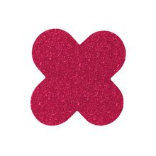 Forminha para doces 4 Pétalas Glitter Pink - 50 unidades -  NC Toys - Magazine 25