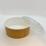 Pote de Papel Kraft 1000ml - 5 Unidades - Ref KB04 - Kraft Bowls - Magazine 25