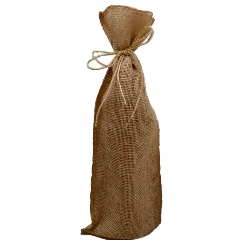 Saco de Juta para Garrafa 19x50cm 5 unidades