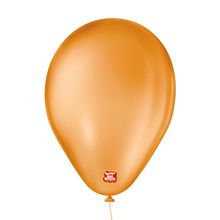 Balão de Festa 6,5" Basic - Laranja - 50 Unidades - Balões São Roque - magazine 25