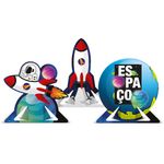 Decoracao De Mesa Espacial 06 Unidades - Regina - Rizzo Embalagens