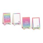 Kit Cavalete Decorativo de Mesa Festa Galaxia - 02 unidades - Cromus - Rizzo Embalagens