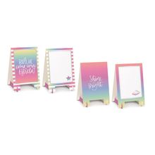 Kit Cavalete Decorativo de Mesa Festa Galaxia - 02 unidades - Cromus - Magazine 25