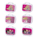 Maleta Acrílica para Lembrancinha Transparente  Festa Barbie - 6 Unidades - Magazine 25