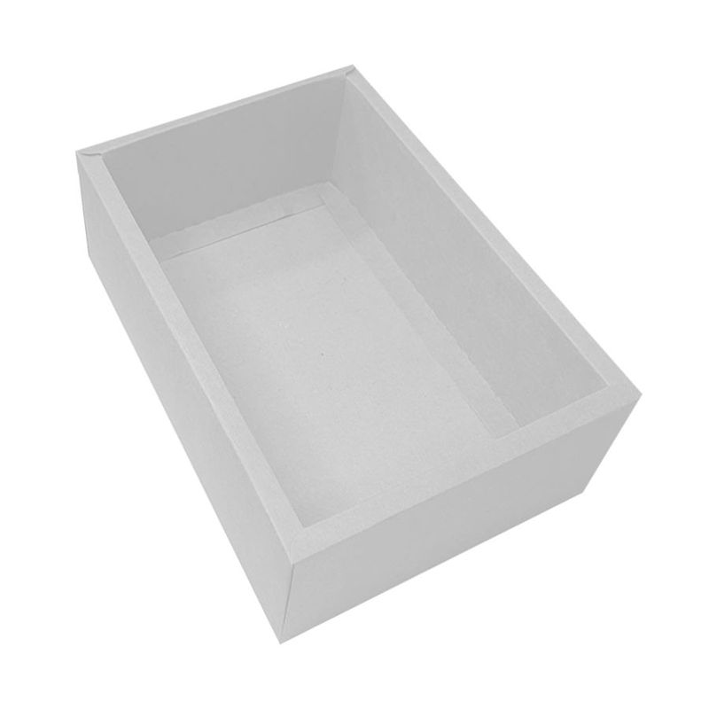 Caixa Mini Champanhe e Taça (20,5cm x 13cm x 6cm) Branca 5 unidades Assk