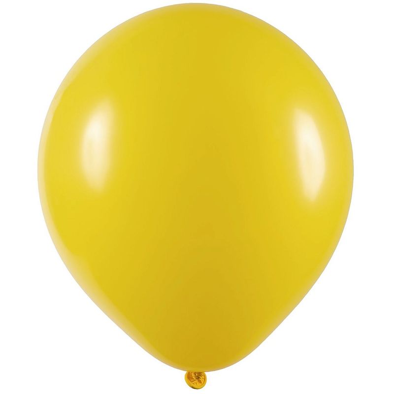 Balão de Festa Redondo Big Balão 250" - Amarelo - 01 Unidade - Art-Latex - magazine 25