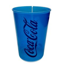 Copo de Plástico Coca-Cola - Azul - 320 ml - 1 unidade - Plasútil - Magazine 25