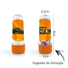 Mini Tubete Lembrancinha Hot Wheels 8cm 20 Unidades - Laranja - Magazine 25