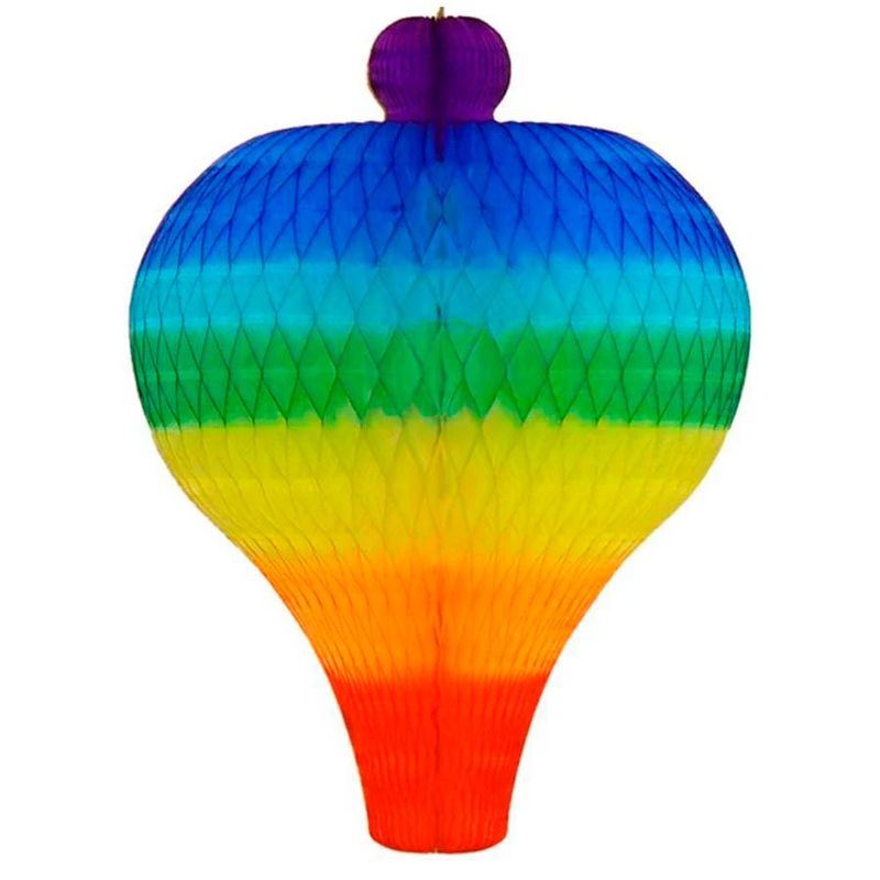 Balão Carrapeta 680 MM - Enfeite Papel de Seda - Colmeia - 1 Unidade - Girotoy - Magazine 25