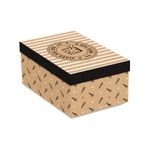 Caixa Surpresa para Meio Ovo 350g Kraft Doçura com Colher - 01 Unidade - Cromus Páscoa - Magazine 25