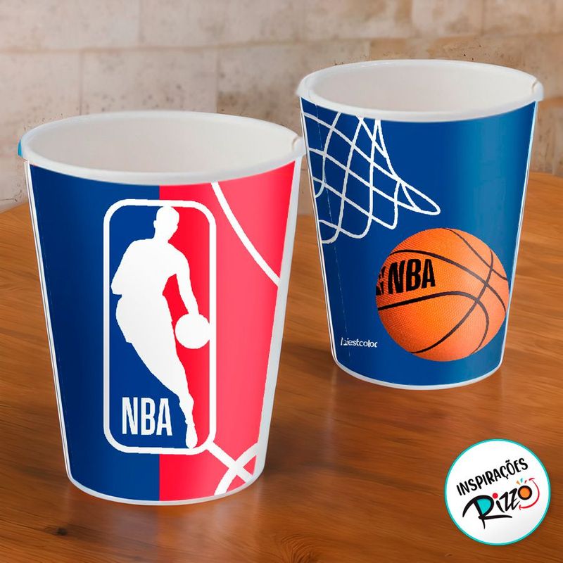 Copo de Papel - NBA - 200ml - 8 unidades - FestColor - Rizzo