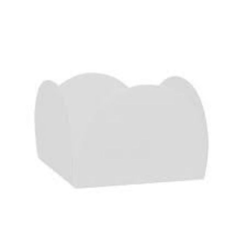 Forminhas para Doces 4 Pétalas Branca - 100 unidades - NC Toys - Rizzo Embalagens