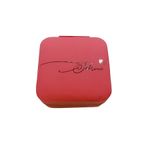 Mini Porta Joias Personalizado - Nome com Coração - Rosa Escuro - 1 unidade - Rizzo