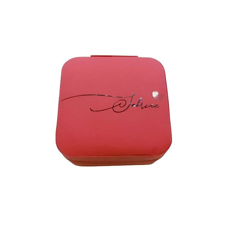 Mini Porta Joias Personalizado - Nome com Coração - Rosa Escuro - 1 unidade - Rizzo