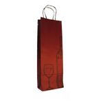 Sacola Kraft Vinho Bordô - Ref. 6444 - 10 unidades - Magazine 25
