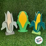 Enfeite MDF - Espiga de Milho Forte - 1 unidade - Rizzo