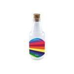 Garrafinha de Plastico 50ml com Tampa Rolha - Festa Now United - 10 Unidades - Magazine 25