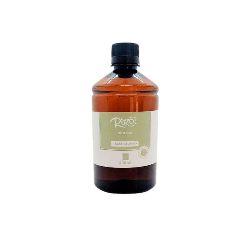 Base Neutra Difusor e Aromatizador - 500ml - 1 unidade - Rizzo