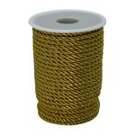 Cordão Decorativo São Francisco - Dourado - 4mm - 1 unidade - Magazine 25