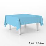 Toalha de Mesa em TNT - 140 x 220 cm - Azul Claro - 1 unidade - Best Fest - Magazine 25