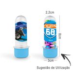 Mini Tubete Lembrancinha Hot Wheels 8cm 20 Unidades - Azul Claro - Magazine 25 Embalagens