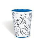 Copo Para Colorir Astronauta - 1 unidade - Color Cup - Magazine 25