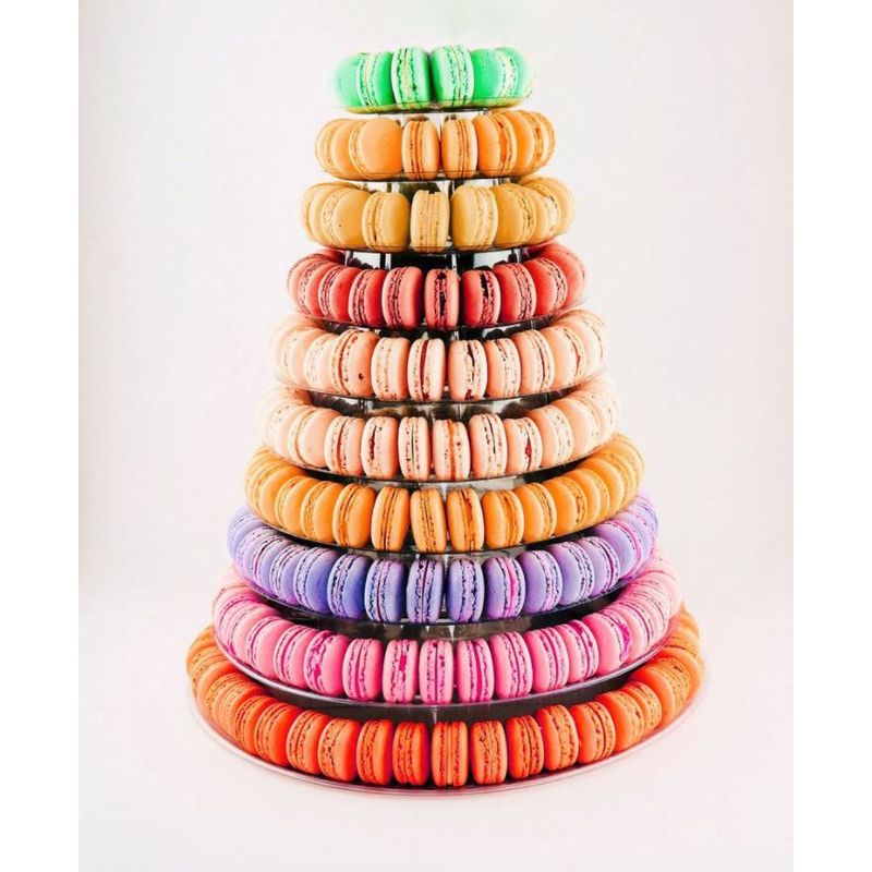 Torre para Macarons 10 Pisos San Felipo Rizzo Confeitaria