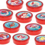 Latinha Lembrancinha Vermelho - Festa Pequena Sereia - 8 cm - 20 unidades - Magazine 25