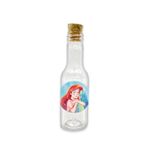 Garrafinha de Plástico 50 ml com Tampa Rolha - Festa Pequena Sereia - 10 unidades - Magazine 25