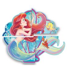 Painel Decorativo - Ariel Disney - 1 unidade - Regina - Magazine 25