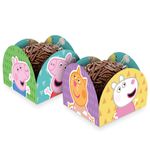 Porta Forminha - Peppa Pig Clássica - 50 unidades - Regina - Rizzo Embalagens