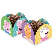 Porta Forminha - Peppa Pig Clássica - 50 unidades - Regina - Magazine 25