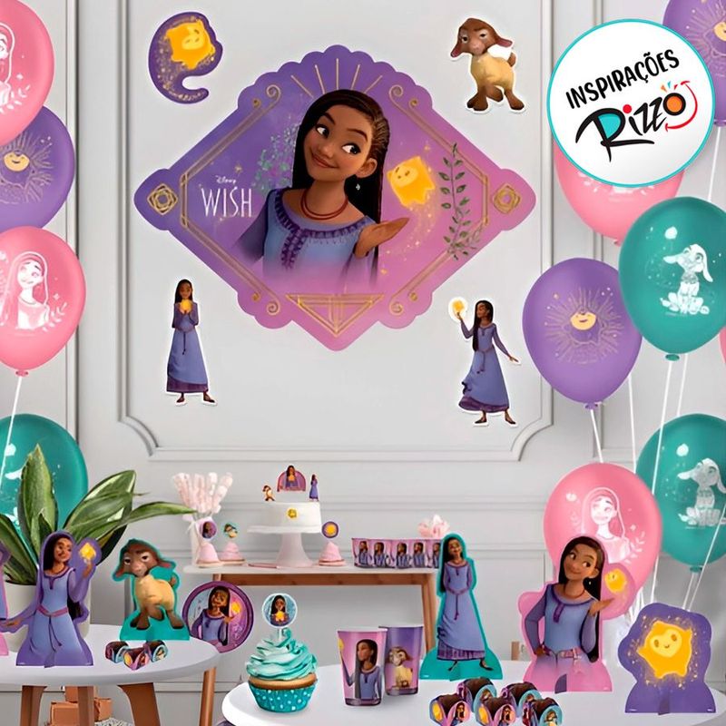 Decoração de Mesa - Wish - 6 unidades - Regina - Magazine 25