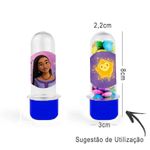 Mini Tubete Lembrancinha Azul - Festa Wish - 8cm - 20 unidades - Rizzo