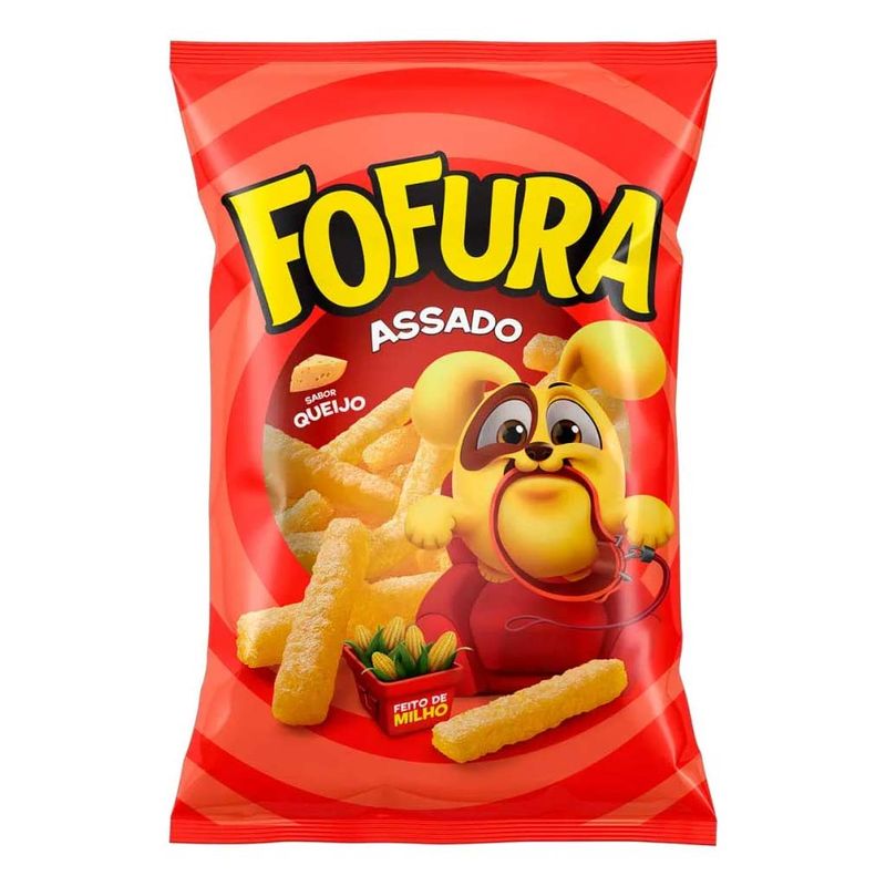 Salgadinho Fofura Queijo 60g c/10 - Lucky