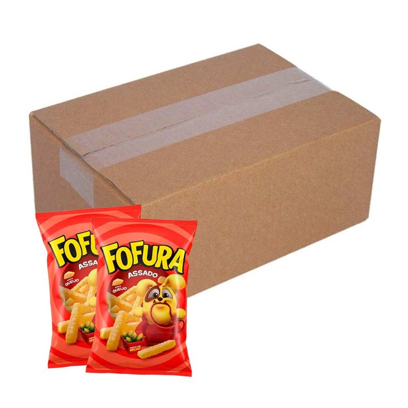 Salgadinho Fofura Queijo 60g c/10 - Lucky