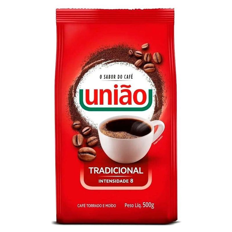 Café Torrado e Moído Tradicional 500g - União