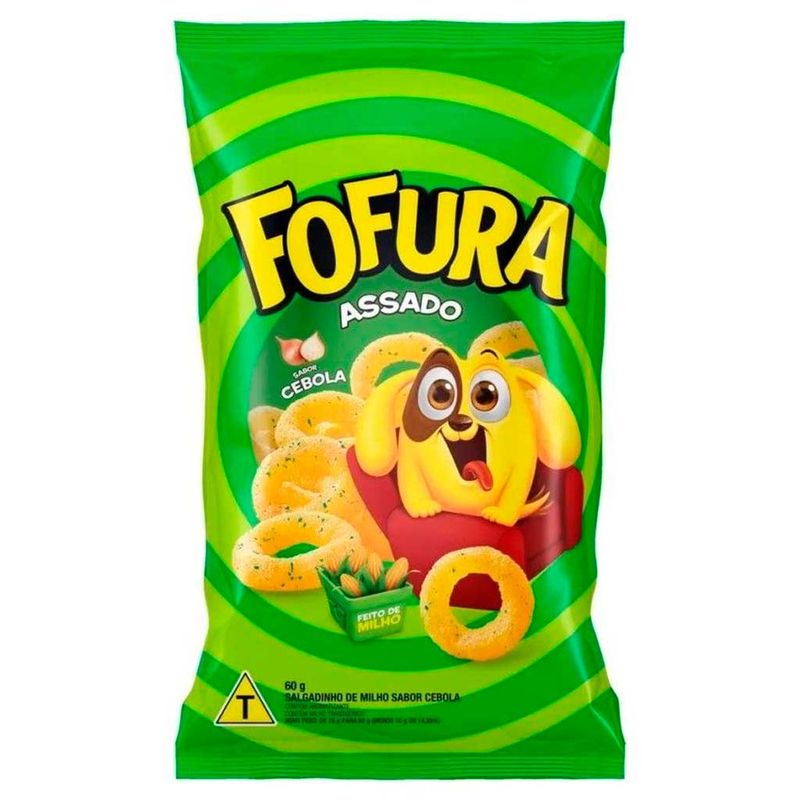 Salgadinho Fofura Cebola 60g c/10 - Lucky