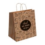Sacola Delivery Pedido Chegou G 34x31x19 - 50 Un